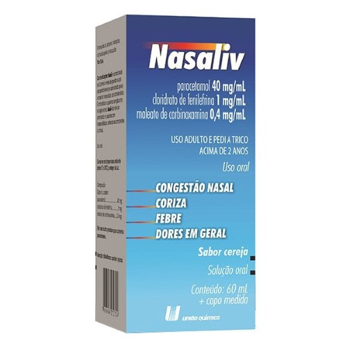 Nasaliv Solução Oral 60ml
