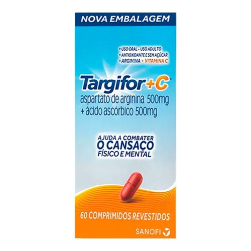 Vitamina C Targifor +c 60 Comprimidos Revestidos