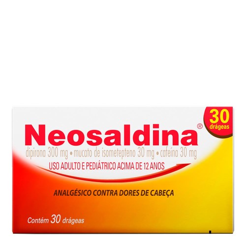 Neosaldina 30mg+300mg+30mg X 30drg