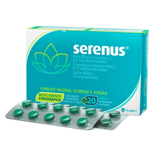 Serenus Biolab 20 Comprimidos Revestidos