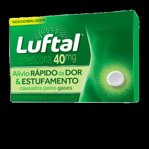 Luftal 40mg 20 Comprimidos