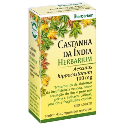Castanha Da Índia Herbarium 45 Comprimidos Revestidos