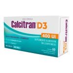 Calcitran D3 400ui Com 60 Comprimidos