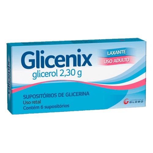 Glicenix Adulto Sup De Glicerina 2,275 G C/6