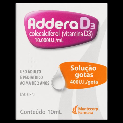 Addera D3 400ui Com 10ml