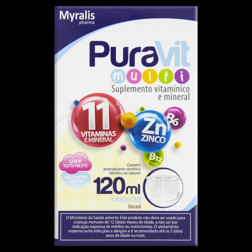 Puravit Multi Myralis 120ml Solução Oral