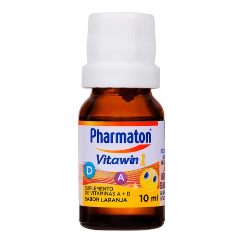 Suplemento Vitamínico Pharmaton Vitawin 1 Sabor Laranja 10ml