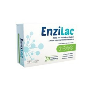 Enzilac 9.000 Fcc 30 Comprimidos Mastigáveis