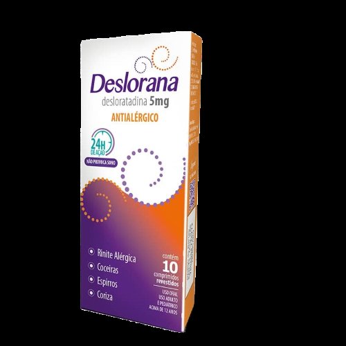Deslorana 5mg 10 Comprimidos