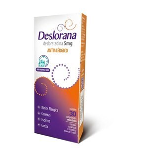 Deslorana 5 Mg Bl X 30 Cpr Rev