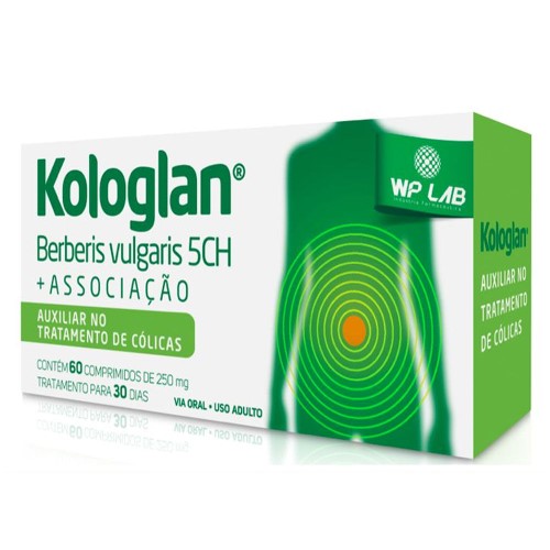 Kologlan Berberis Vulgaris 5ch + Associação 60 Comprimidos