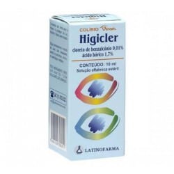 Higicler Solução Oftálmica Estéril 10ml