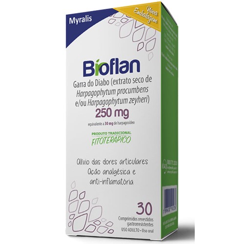 Bioflan 250mg Com 30 Comprimidos
