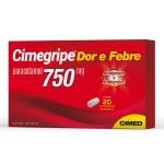 Cimegripe Dor E Febre 750mg Com 20 Comprimidos