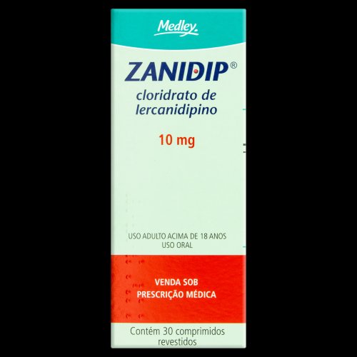 Zanidip 10mg Medley 30 Comprimidos Revestidos