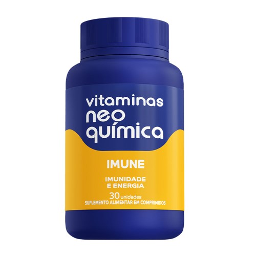 Vitaminas Neo Química Imune 30 Comprimidos