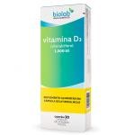 Suplemento Alimentar Biolab Vitamina D3 1.000ui Com 30 Cápsulas